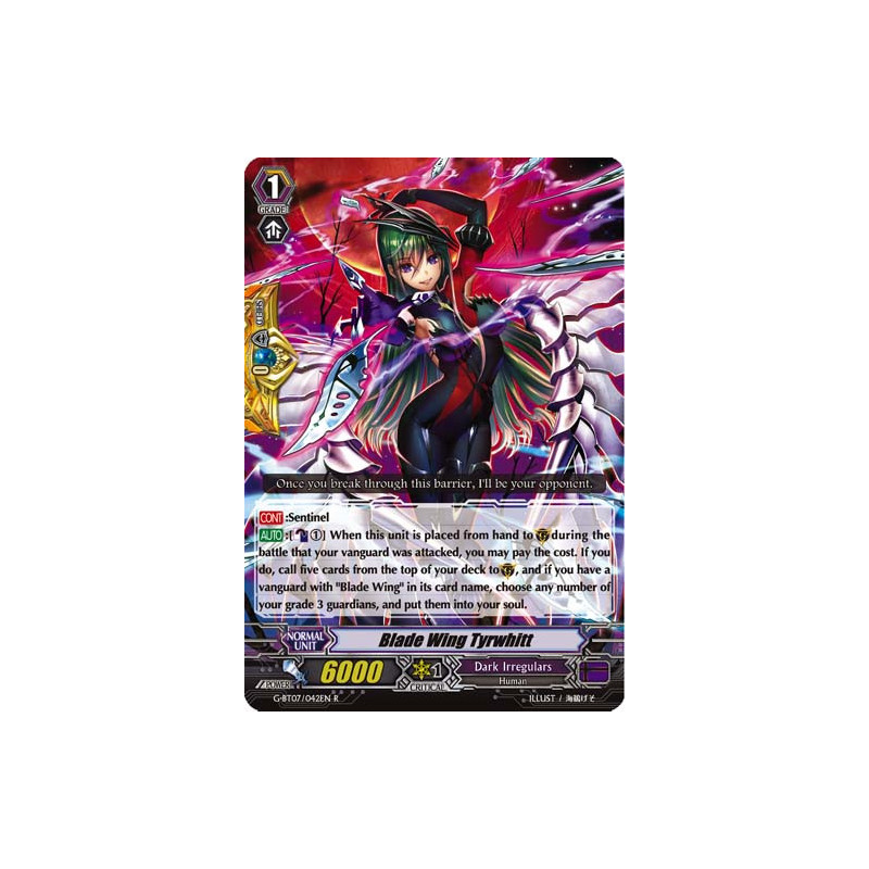 Vanguard_TCG_card_G-BT07_042EN_R_Blade_Wing_Tyrwhitt_Glorious_Bravery_of_Radiant_Sword