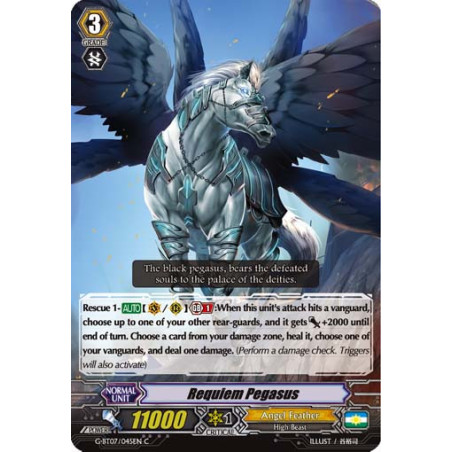 Vanguard_TCG_card_G-BT07_045EN_C_Requiem_Pegasus_Glorious_Bravery_of_Radiant_Sword