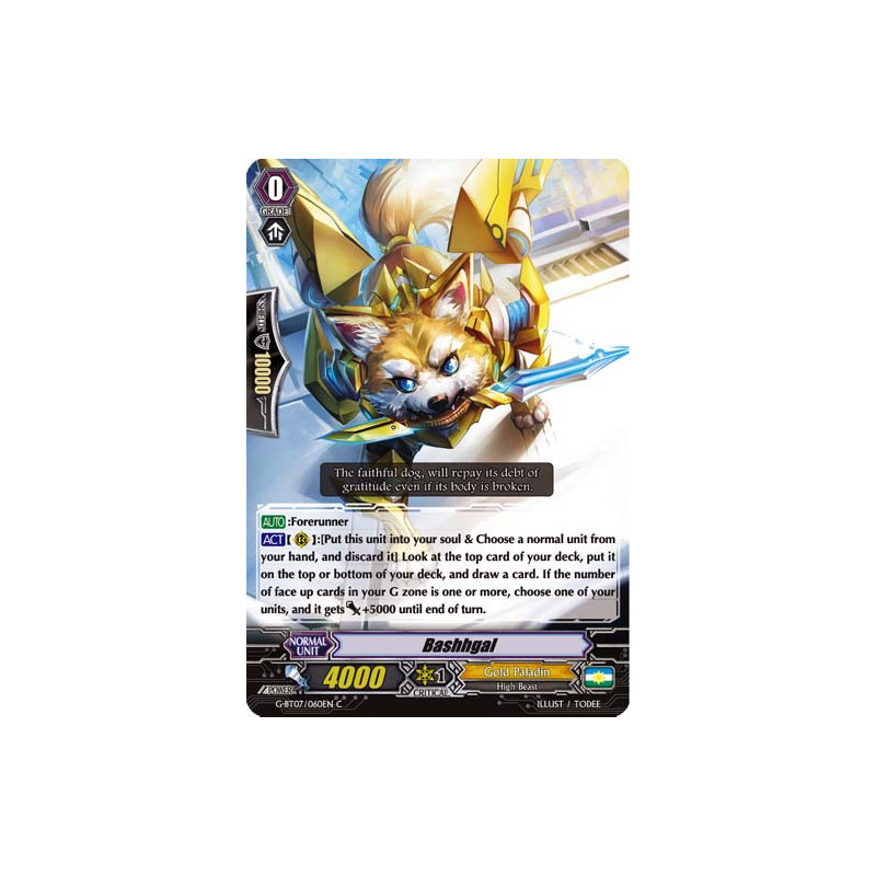 Vanguard_TCG_card_G-BT07_060EN_C_Bashhgal_Glorious_Bravery_of_Radiant_Sword