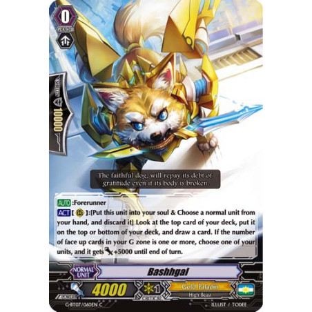 Vanguard_TCG_card_G-BT07_060EN_C_Bashhgal_Glorious_Bravery_of_Radiant_Sword