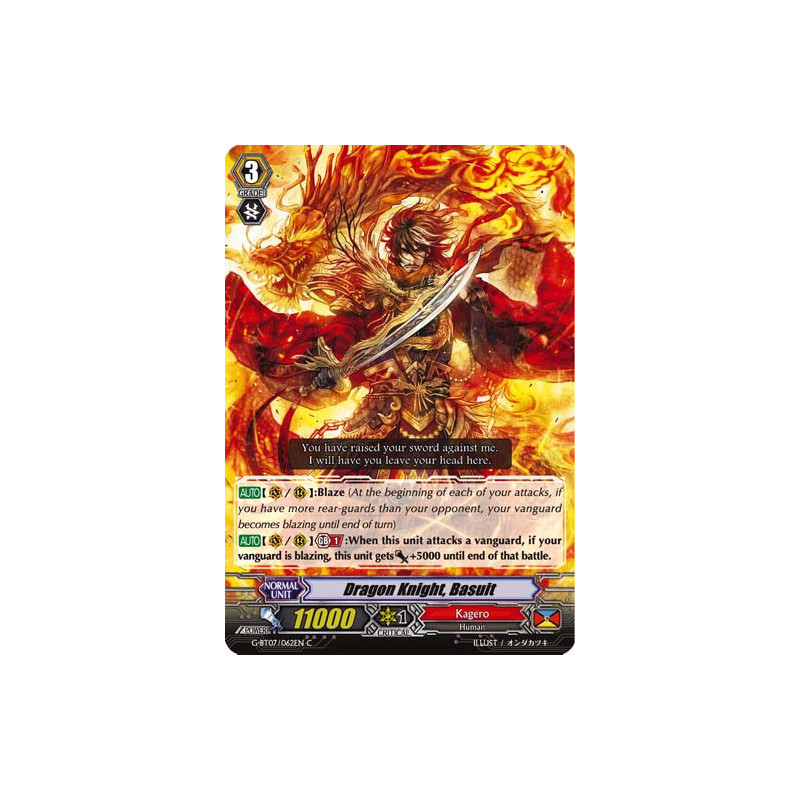 Vanguard_TCG_card_G-BT07_062EN_C_Dragon_Knight_Basuit_Glorious_Bravery_of_Radiant_Sword