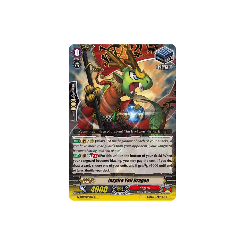 Vanguard_TCG_card_G-BT07_072EN_C_Inspire_Yell_Dragon_Glorious_Bravery_of_Radiant_Sword