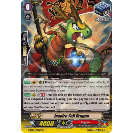 Vanguard_TCG_card_G-BT07_072EN_C_Inspire_Yell_Dragon_Glorious_Bravery_of_Radiant_Sword