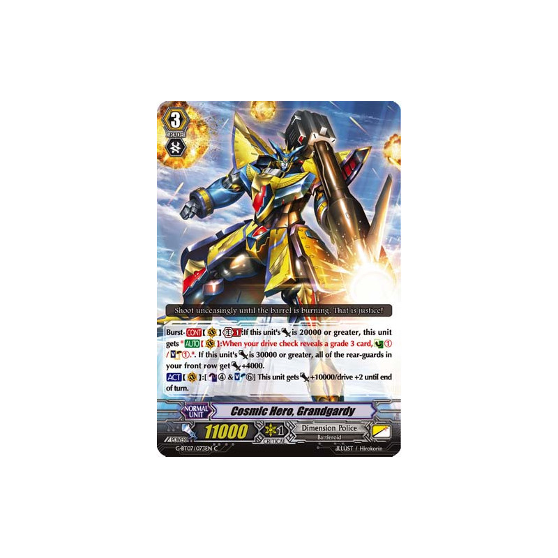 Vanguard_TCG_card_G-BT07_073EN_C_Cosmic_Hero_Grandgardy_Glorious_Bravery_of_Radiant_Sword