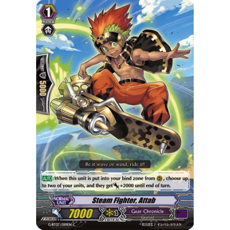 Vanguard_TCG_card_G-BT07_099EN_C_Steam_Fighter_Attab_Glorious_Bravery_of_Radiant_Sword