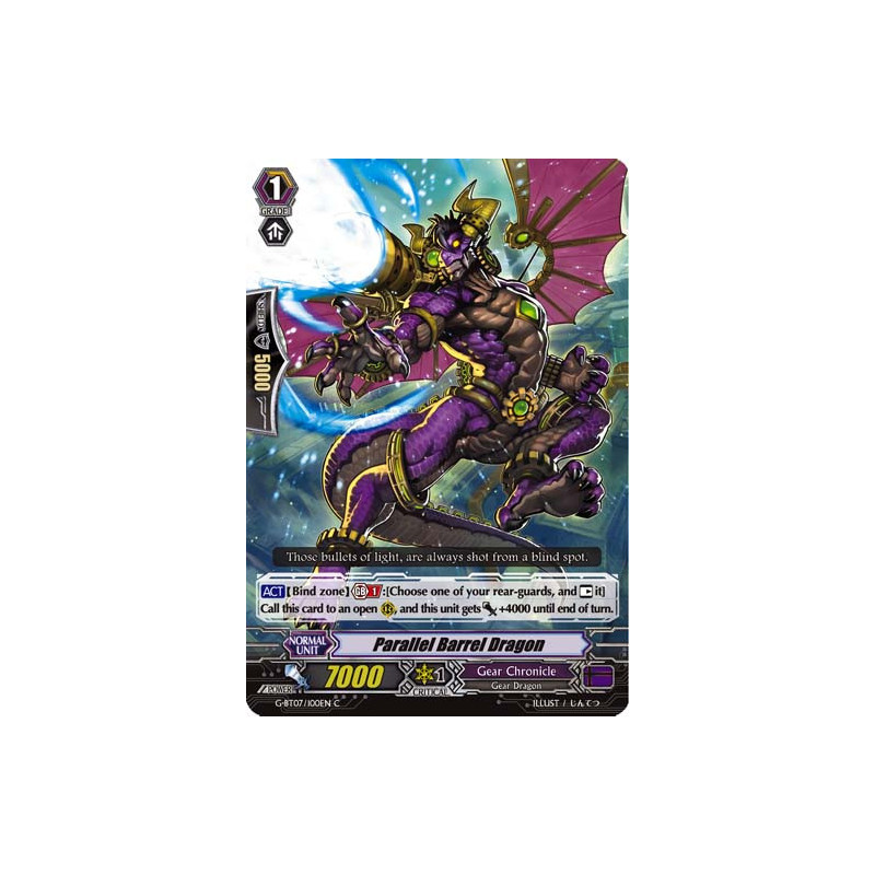 Vanguard_TCG_card_G-BT07_100EN_C_Parallel_Barrel_Dragon_Glorious_Bravery_of_Radiant_Sword