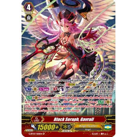 Vanguard_TCG_card_G-BT07_S01EN_SP_Black_Seraph_Gavrail_Glorious_Bravery_of_Radiant_Sword