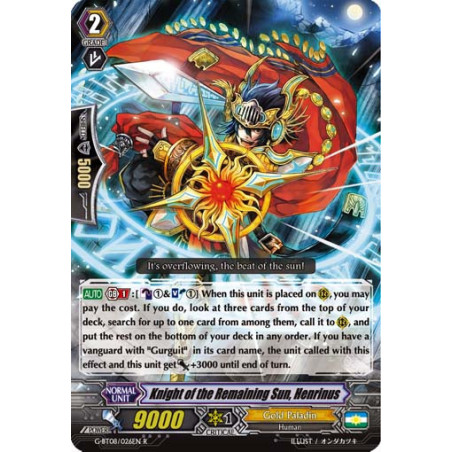 Vanguard_TCG_card_G-BT08_026EN_R_Knight_of_the_Remaining_Sun_Henrinus_Absolute_Judgment