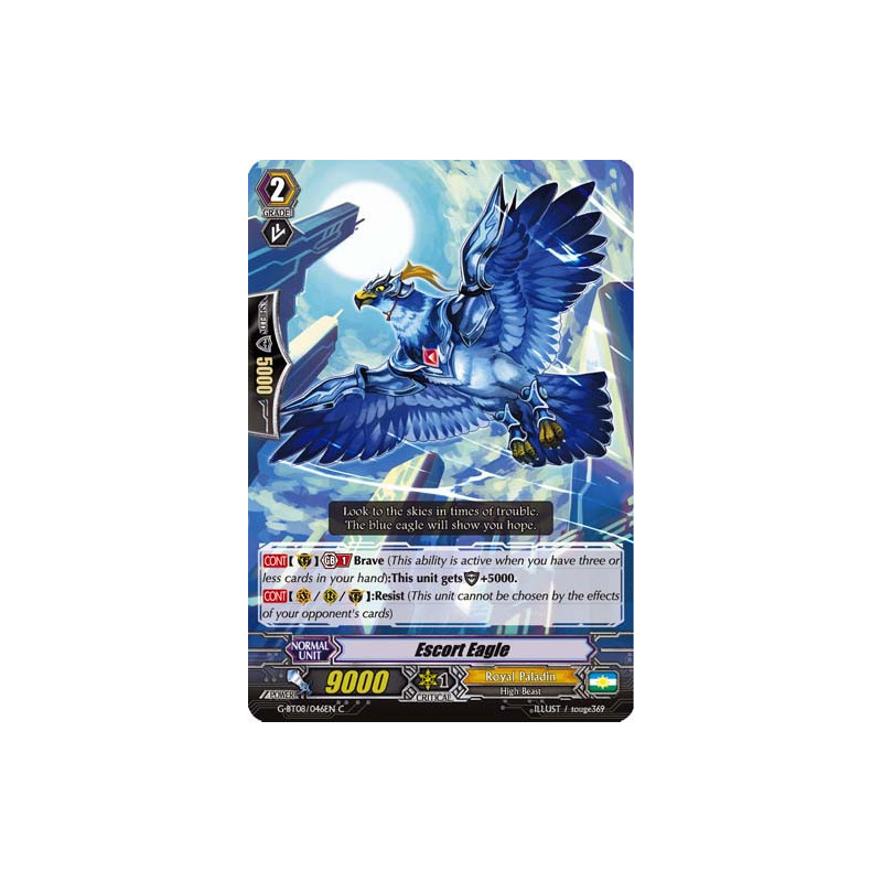 Vanguard_TCG_card_G-BT08_046EN_C_Escort_Eagle_Absolute_Judgment