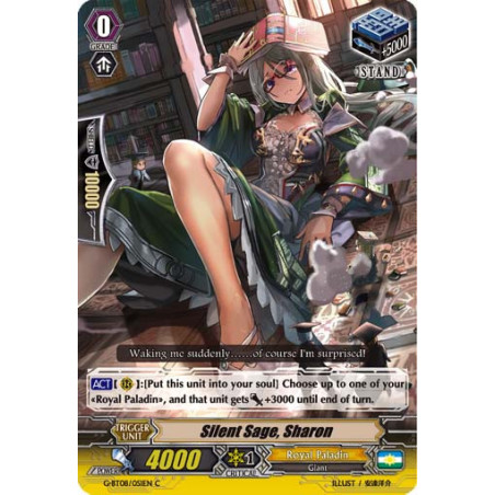 Vanguard_TCG_card_G-BT08_051EN_C_Silent_Sage_Sharon_Absolute_Judgment