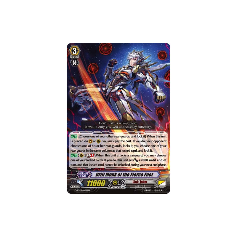 Vanguard_TCG_card_G-BT08_066EN_C_Drill_Monk_of_the_Fierce_Foot_Absolute_Judgment