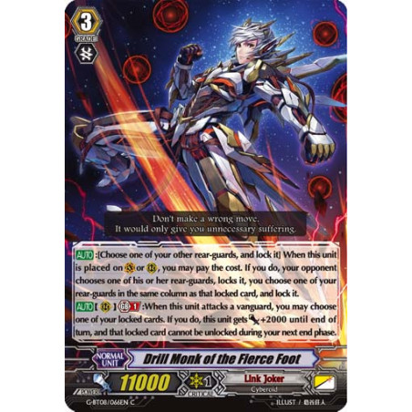 Vanguard_TCG_card_G-BT08_066EN_C_Drill_Monk_of_the_Fierce_Foot_Absolute_Judgment