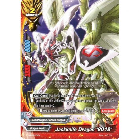 BFE S-BT01A S-PR/036EN PR Jackknife Dragon "2018"