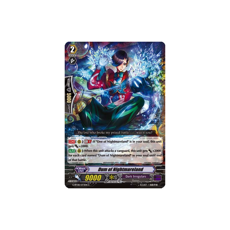 Vanguard_TCG_card_G-BT08_073EN_C_Dum_of_Nightmareland_Absolute_Judgment