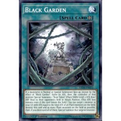 YGO LED4-EN032 Black Garden