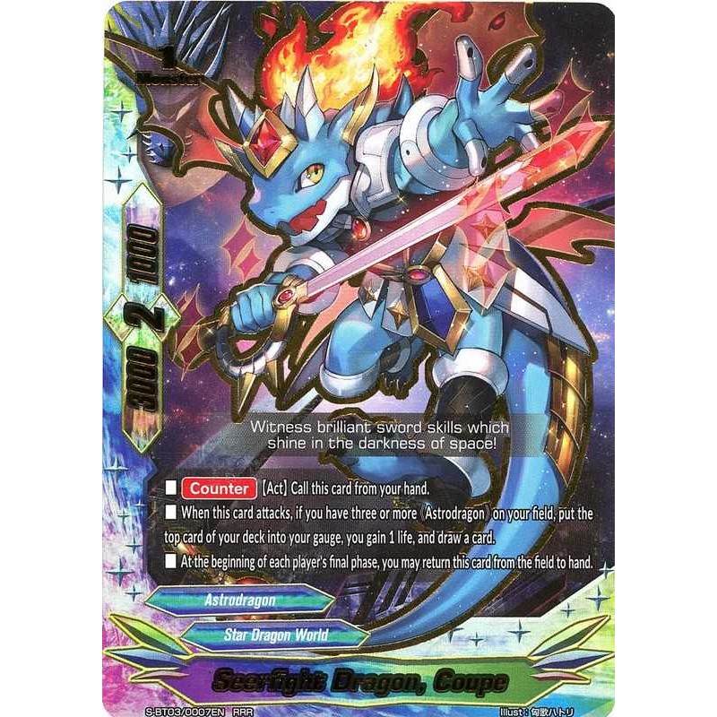 Seerfight Dragon Coupe,True Awakening of Deities,S-BT03,Buddyfight Ace,S-BT...