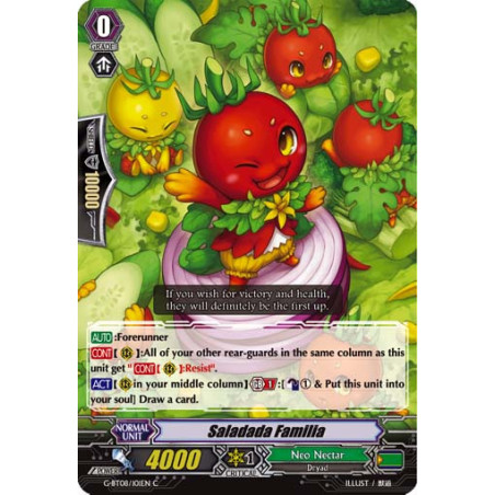 Vanguard_TCG_card_G-BT08_101EN_C_Saladada_Familia_Absolute_Judgment