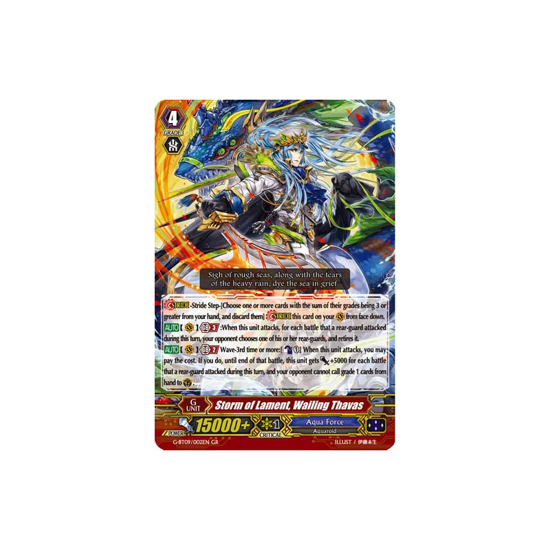 Vanguard_TCG_card_G-BT09_002EN_GR_Storm_of_Lament_Wailing_Thavas_Divine_Dragon_Caper