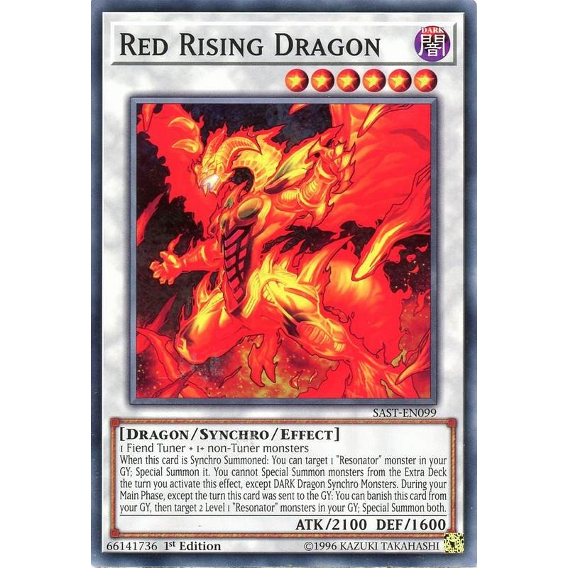 Borgmester Opaque Udvalg SAST-EN099 Dragon Ascendant Rouge Savage Strike - Card Yu-gi-oh