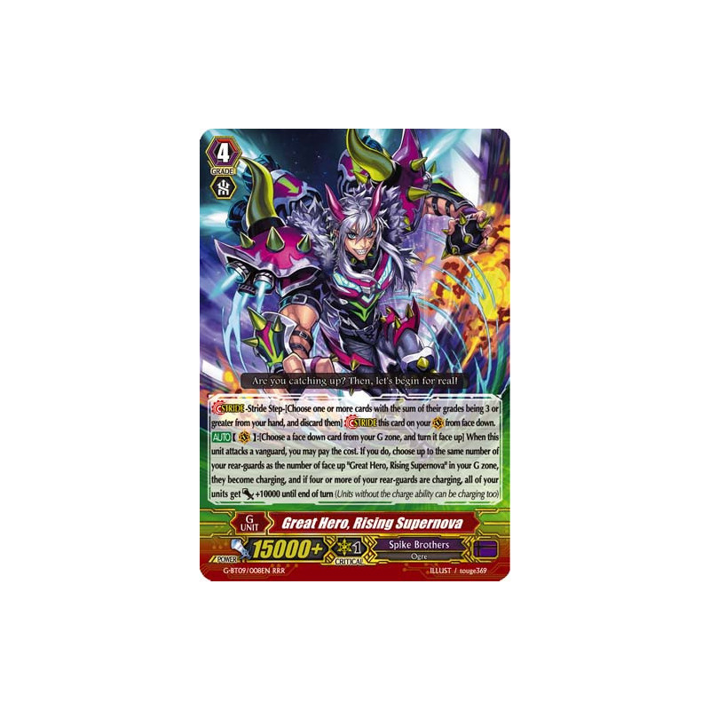 Vanguard_TCG_card_G-BT09_008EN_RRR_Great_Hero_Rising_Supernova_Divine_Dragon_Caper