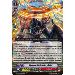 Vanguard_TCG_card_G-BT09_016EN_RR_Wyvern_Defender_Guld_Divine_Dragon_Caper
