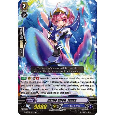 Vanguard_TCG_card_G-BT09_022EN_RR_Battle_Siren_Janka_Divine_Dragon_Caper