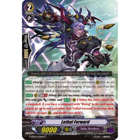 Vanguard_TCG_card_G-BT09_036EN_R_Lethal_Forward_Divine_Dragon_Caper
