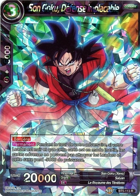 Deadly Defender Son Goku M Nm Bt5 113 R Dragon Ball Super Card Game
