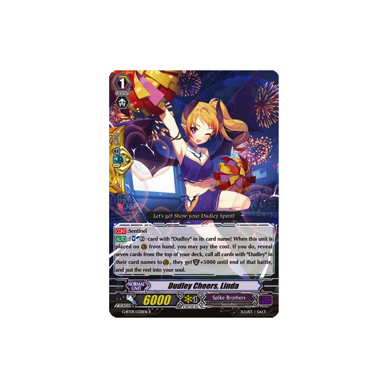 Vanguard_TCG_card_G-BT09_038EN_R_Dudley_Cheers_Linda_Divine_Dragon_Caper
