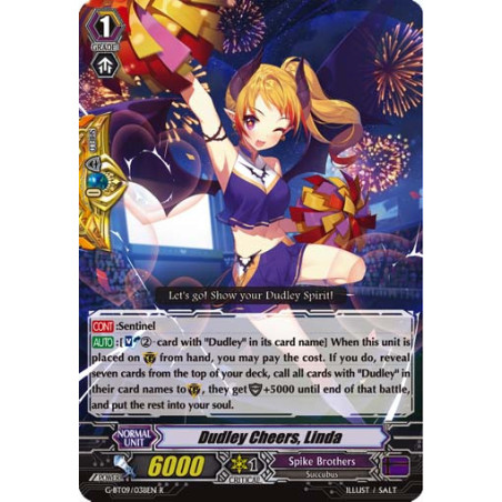 Vanguard_TCG_card_G-BT09_038EN_R_Dudley_Cheers_Linda_Divine_Dragon_Caper