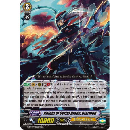Vanguard_TCG_card_G-BT09_055EN_C_Knight_of_Serial_Blade_Diarmud_Divine_Dragon_Caper