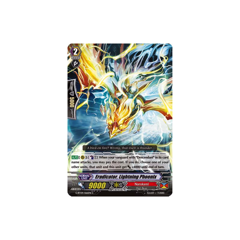 Vanguard_TCG_card_G-BT09_066EN_C_Eradicator_Lightning_Phoenix_Divine_Dragon_Caper