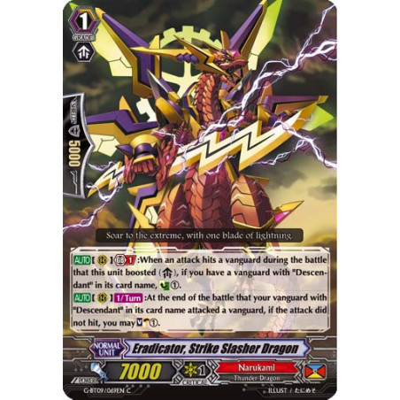 Vanguard_TCG_card_G-BT09_069EN_C_Eradicator_Strike_Slasher_Dragon_Divine_Dragon_Caper