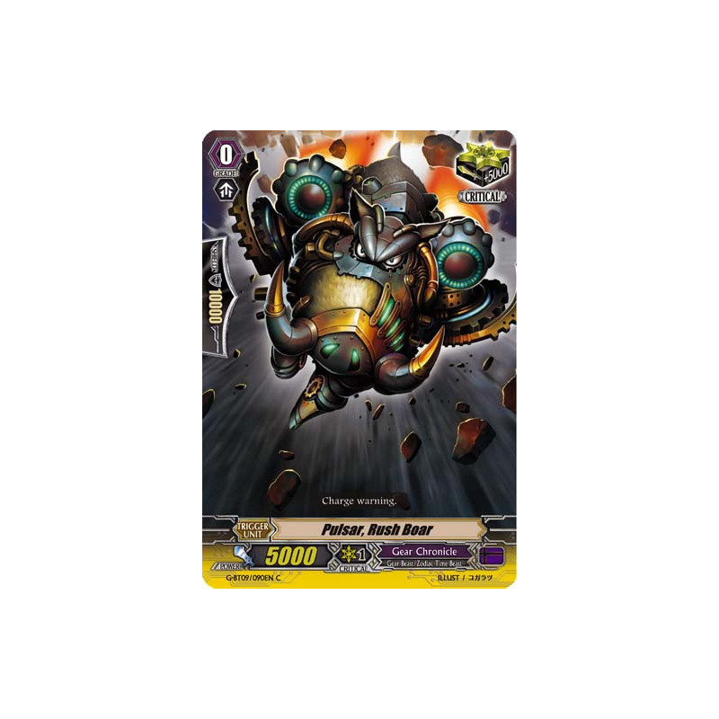 Vanguard_TCG_card_G-BT09_090EN_C_Pulsar_Rush_Boar_Divine_Dragon_Caper