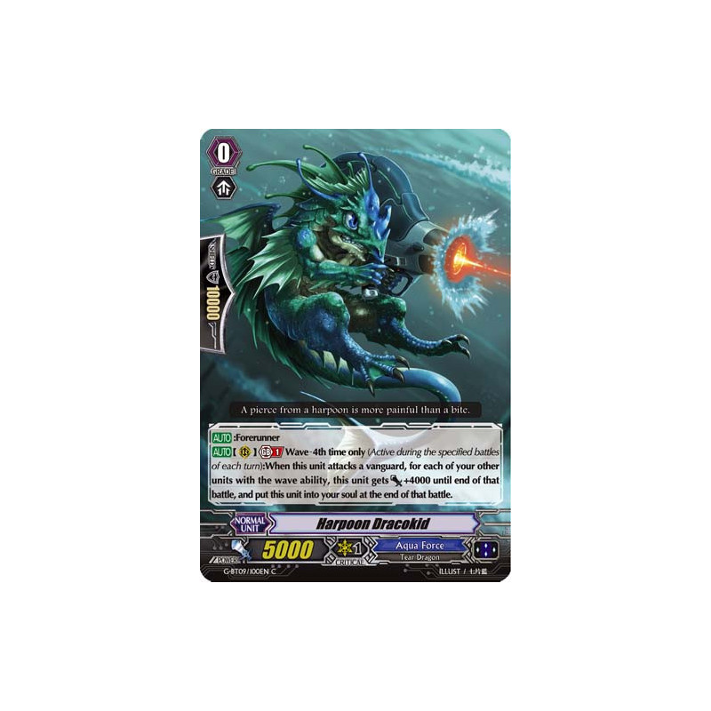 Vanguard_TCG_card_G-BT09_100EN_C_Harpoon_Dracokid_Divine_Dragon_Caper