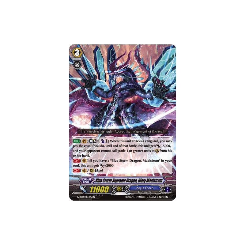 Vanguard_TCG_card_G-BT09_Re05EN_Re_Blue_Storm_Supreme_Dragon_Glory_Maelstrom_Divine_Dragon_Caper