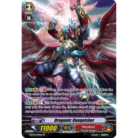 Vanguard_TCG_card_G-BT09_S17EN_SP_Dragonic_Vanquisher_Divine_Dragon_Caper