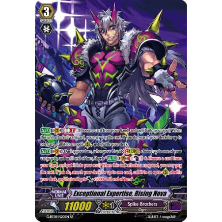 Vanguard_TCG_card_G-BT09_S20EN_SP_Exceptional_Expertise_Rising_Nova_Divine_Dragon_Caper