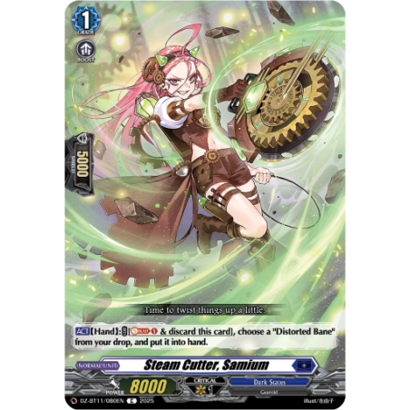 Vanguard_TCG_card_DZ-BT11_080EN_C_Steam_Cutter_Samium_Symphony_of_Might_Bloom
