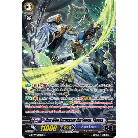 Vanguard_TCG_card_G-BT09_S24EN_SP_One_Who_Surpasses_the_Storm_Thavas_Divine_Dragon_Caper