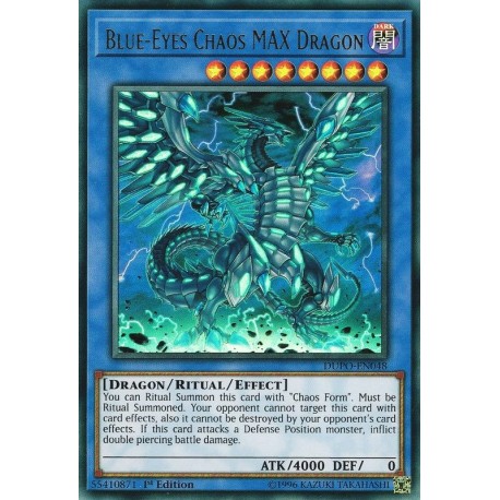 YGO DUPO-EN048 Dragon du Chaos MAX aux Yeux Bleus Blue-Eyes Chaos MAX Dragon D 