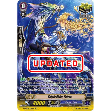 Vanguard_TCG_card_G-BT09_S26EN_SP_Kelpie_Rider_Petros_Divine_Dragon_Caper