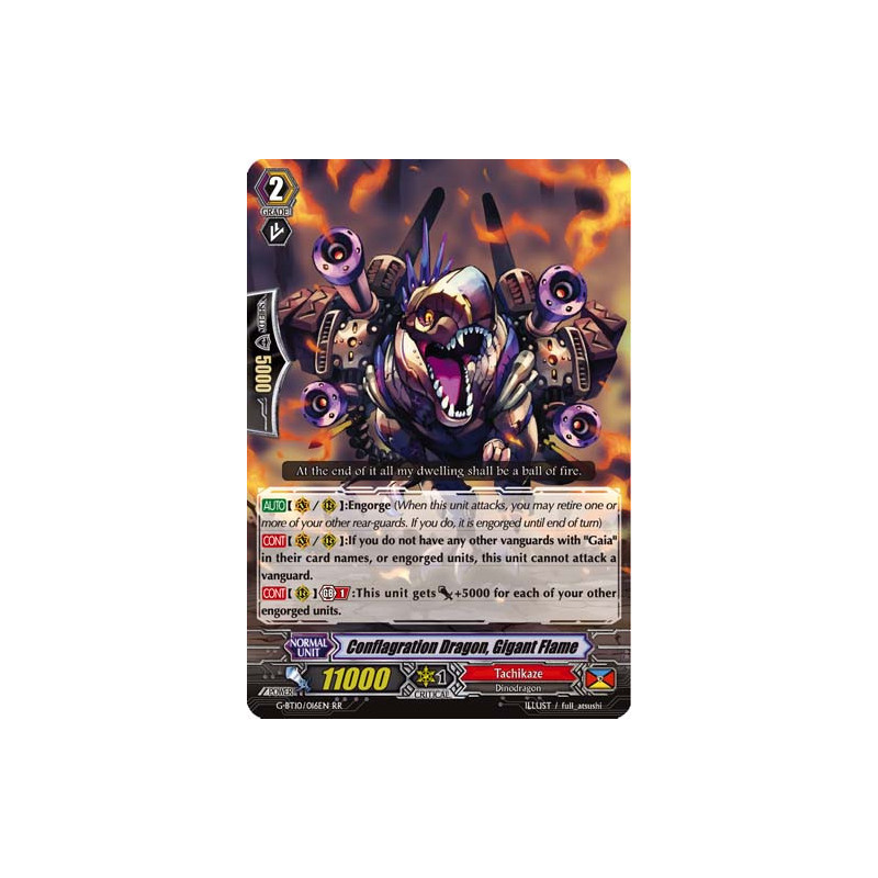 Vanguard_TCG_card_G-BT10_016EN_RR_Conflagration_Dragon_Gigant_Flame_Raging_Clash_of_the_Blade_Fangs