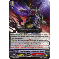 Vanguard_TCG_card_G-BT10_018EN_RR_Stealth_Rogue_of_the_Trial_Yasuie_Raging_Clash_of_the_Blade_Fangs
