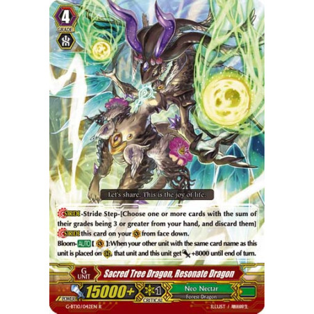 Vanguard_TCG_card_G-BT10_042EN_R_Sacred_Tree_Dragon_Resonate_Dragon_Raging_Clash_of_the_Blade_Fangs