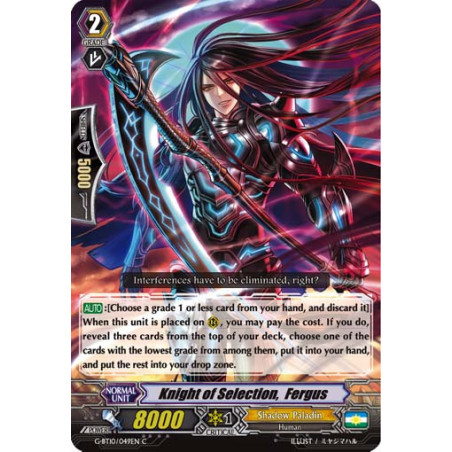 Vanguard_TCG_card_G-BT10_049EN_C_Knight_of_Selection_Fergus_Raging_Clash_of_the_Blade_Fangs