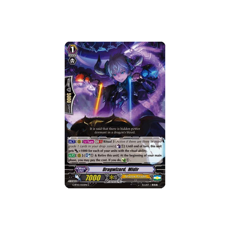 Vanguard_TCG_card_G-BT10_050EN_C_Dragwizard_Midir_Raging_Clash_of_the_Blade_Fangs
