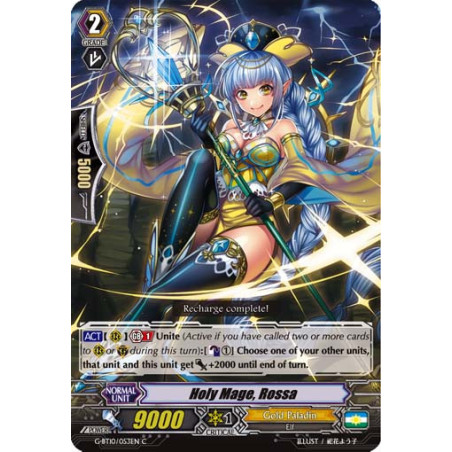 Vanguard_TCG_card_G-BT10_053EN_C_Holy_Mage_Rossa_Raging_Clash_of_the_Blade_Fangs