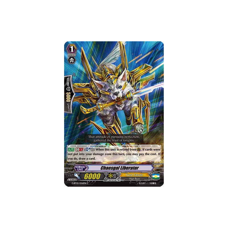 Vanguard_TCG_card_G-BT10_056EN_C_Chaesgal_Liberator_Raging_Clash_of_the_Blade_Fangs