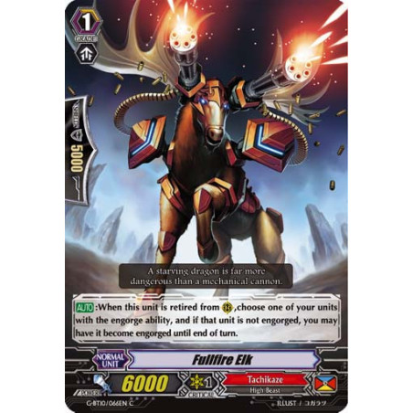 Vanguard_TCG_card_G-BT10_066EN_C_Fullfire_Elk_Raging_Clash_of_the_Blade_Fangs